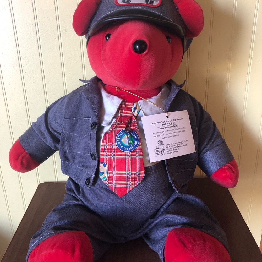 Vintage 1993 Collectible Honeyspooners Ralph Krambear VIB North American Bear Co - Picture 2 of 7